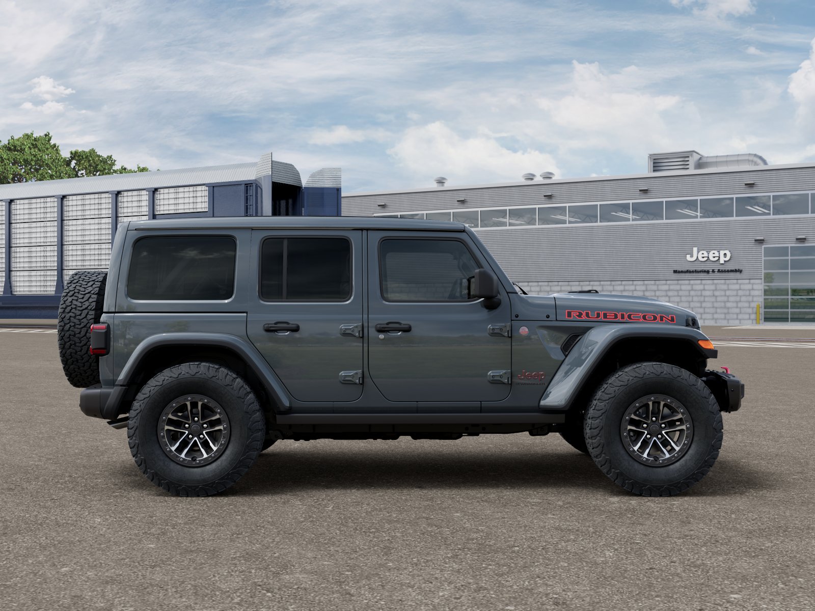 New 2026 Anvil Clear-Coat Exterior Paint Jeep Rubicon X image 47