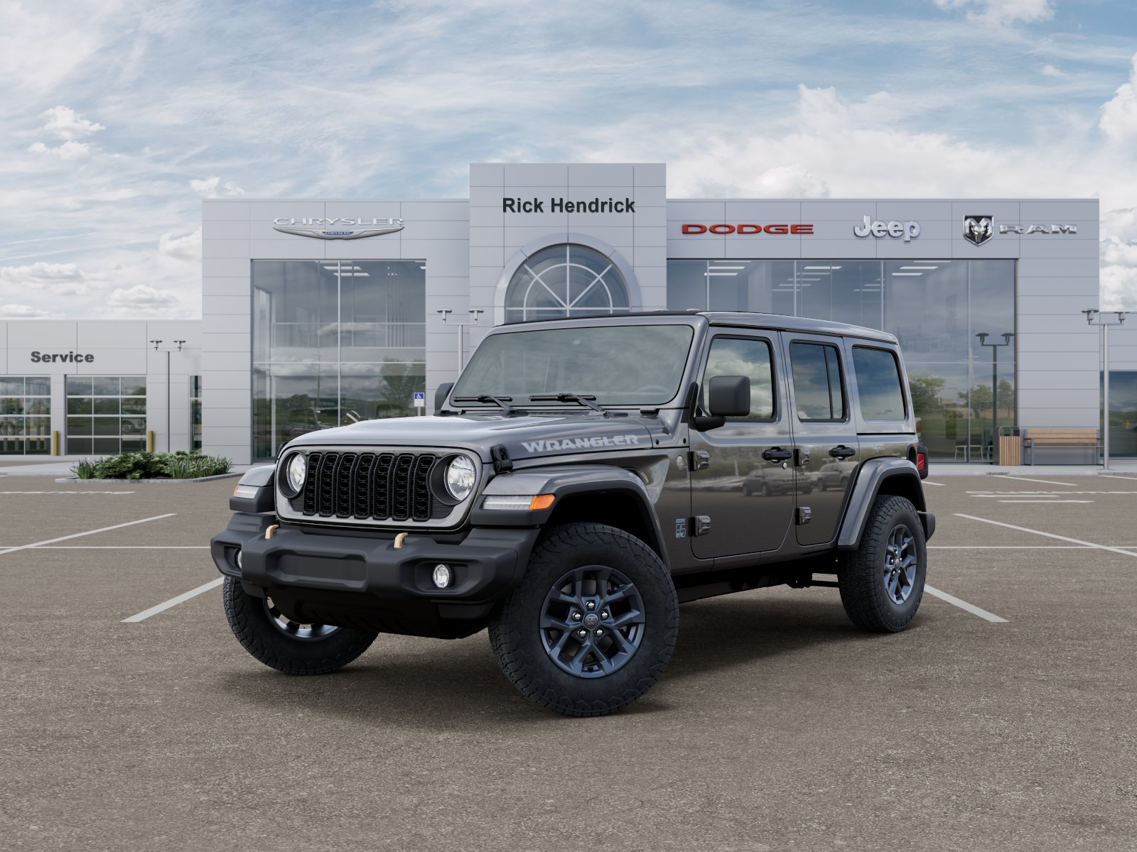New 2026 Granite Crystal Metallic Clear-Coat Exterior Paint Jeep 85th Anniversary image 28