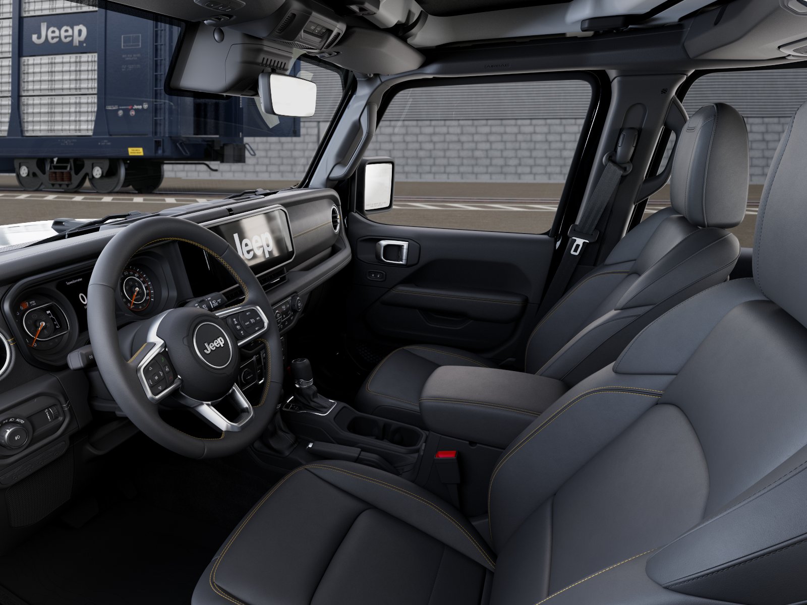 New 2026 Black Clear-Coat Exterior Paint Jeep  image 44