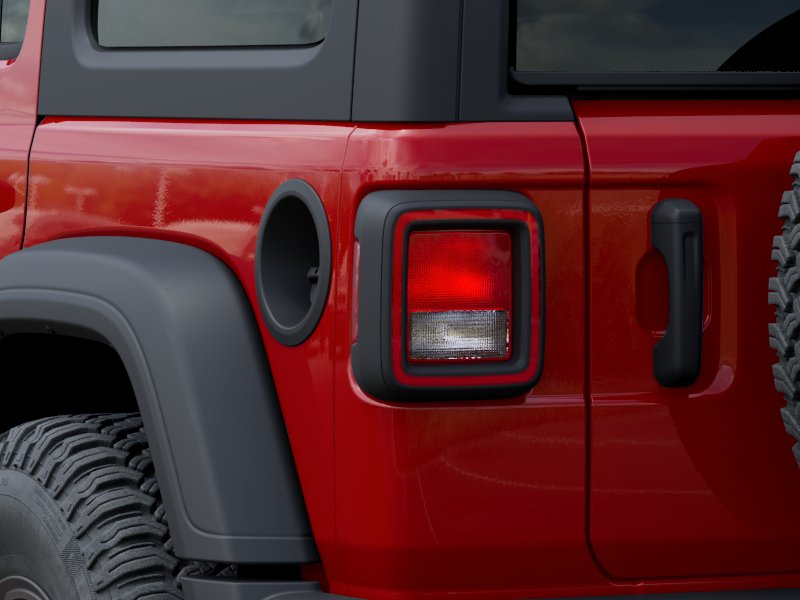 New 2026 Firecracker Red Clear-Coat Exterior Paint Jeep WRANGLER 4-DOOR WILLYS image 109