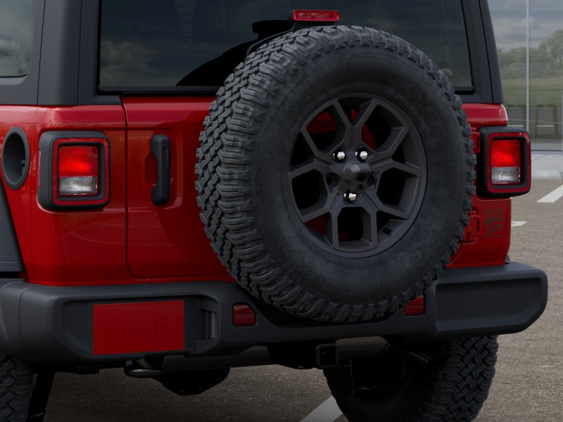 New 2026 Firecracker Red Clear-Coat Exterior Paint Jeep WRANGLER 4-DOOR WILLYS image 113