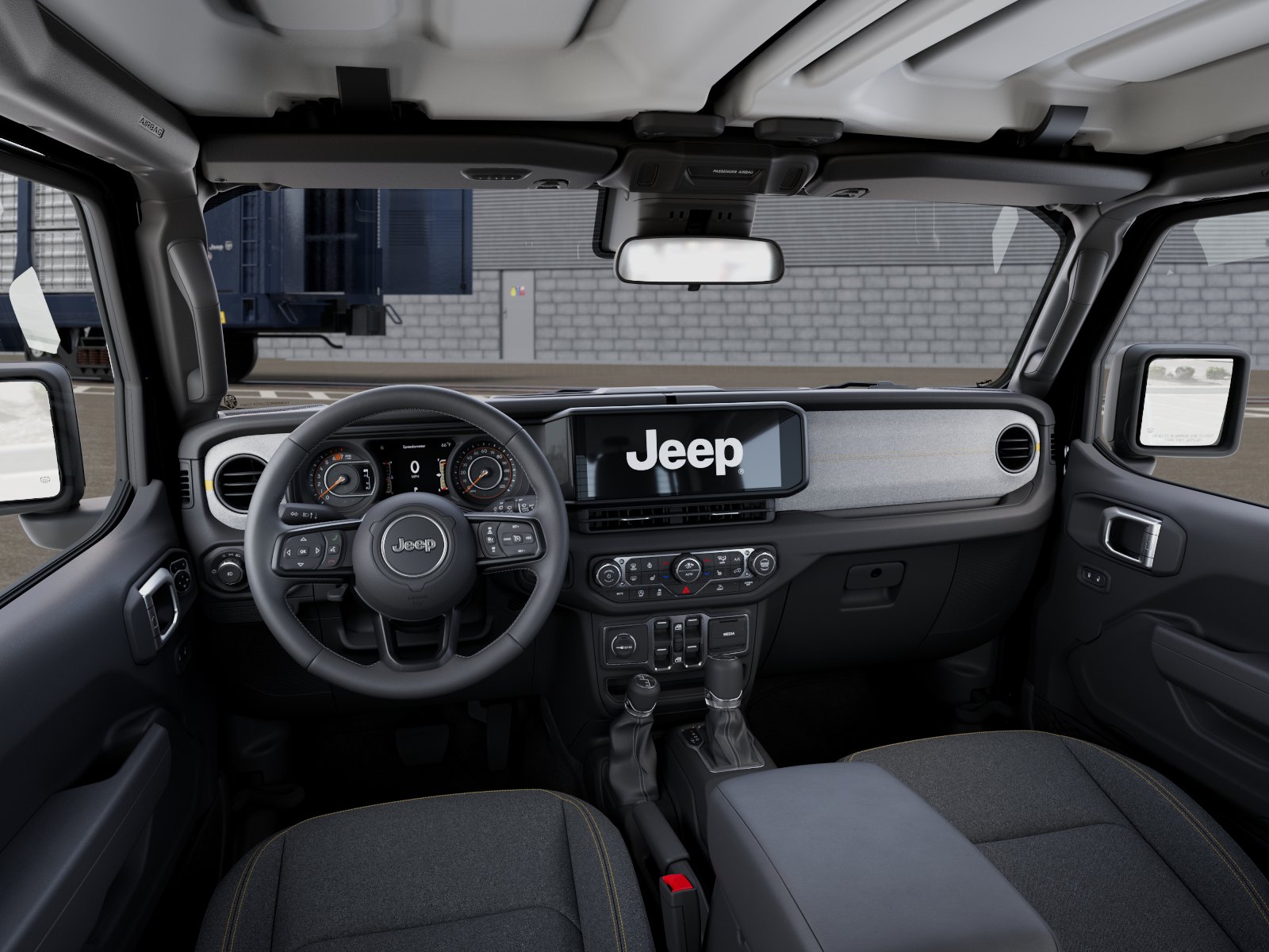 New 2026 Black Clear-Coat Exterior Paint Jeep Sport S image 14