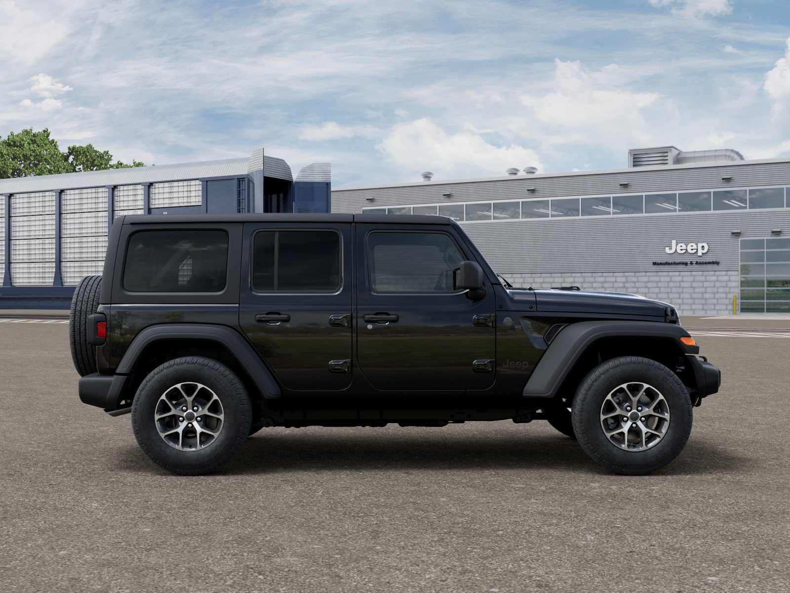 New 2026 Black Clear-Coat Exterior Paint Jeep Sport S image 21