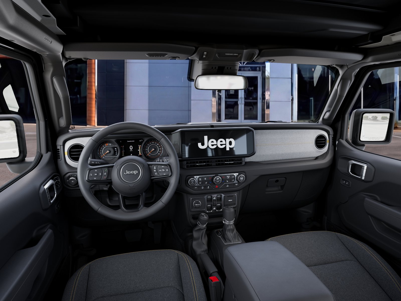 New 2026 Granite Crystal Metallic Clear-Coat Exterior Paint Jeep Sport S image 40