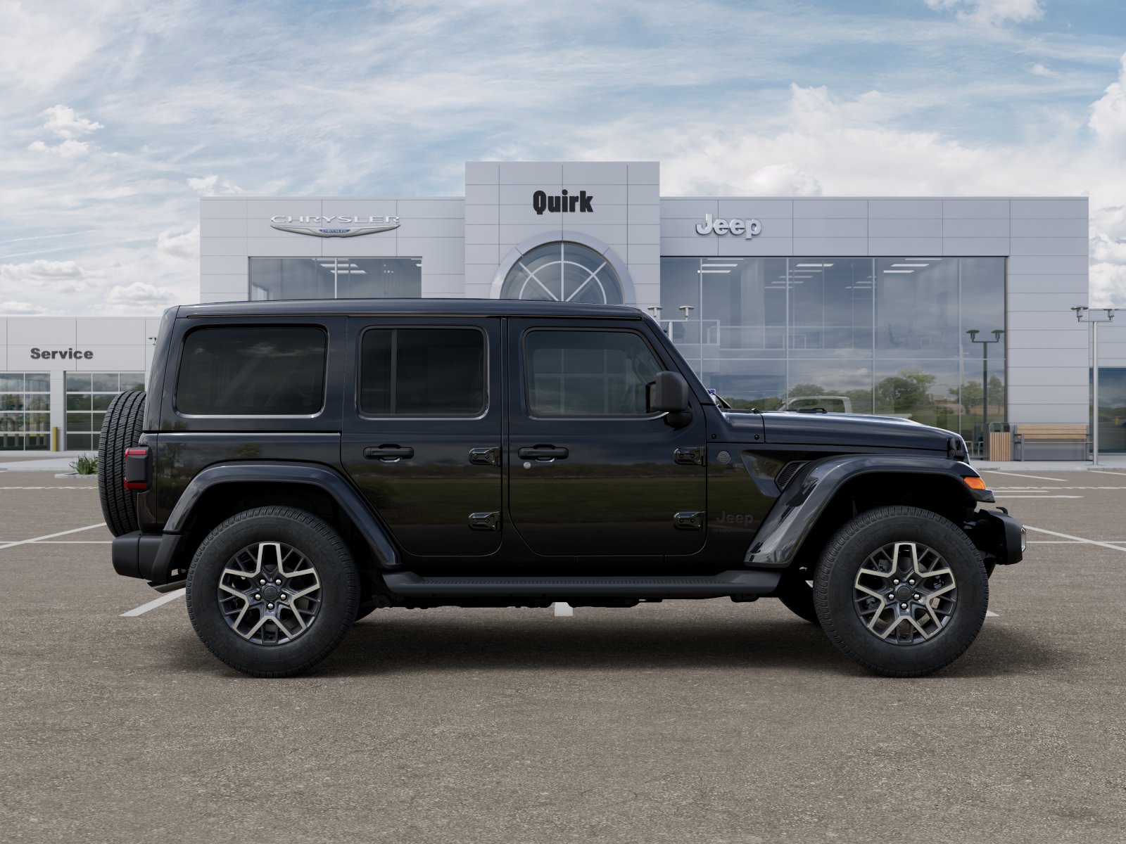 New 2026 Black Clearcoat Jeep Sahara image 47