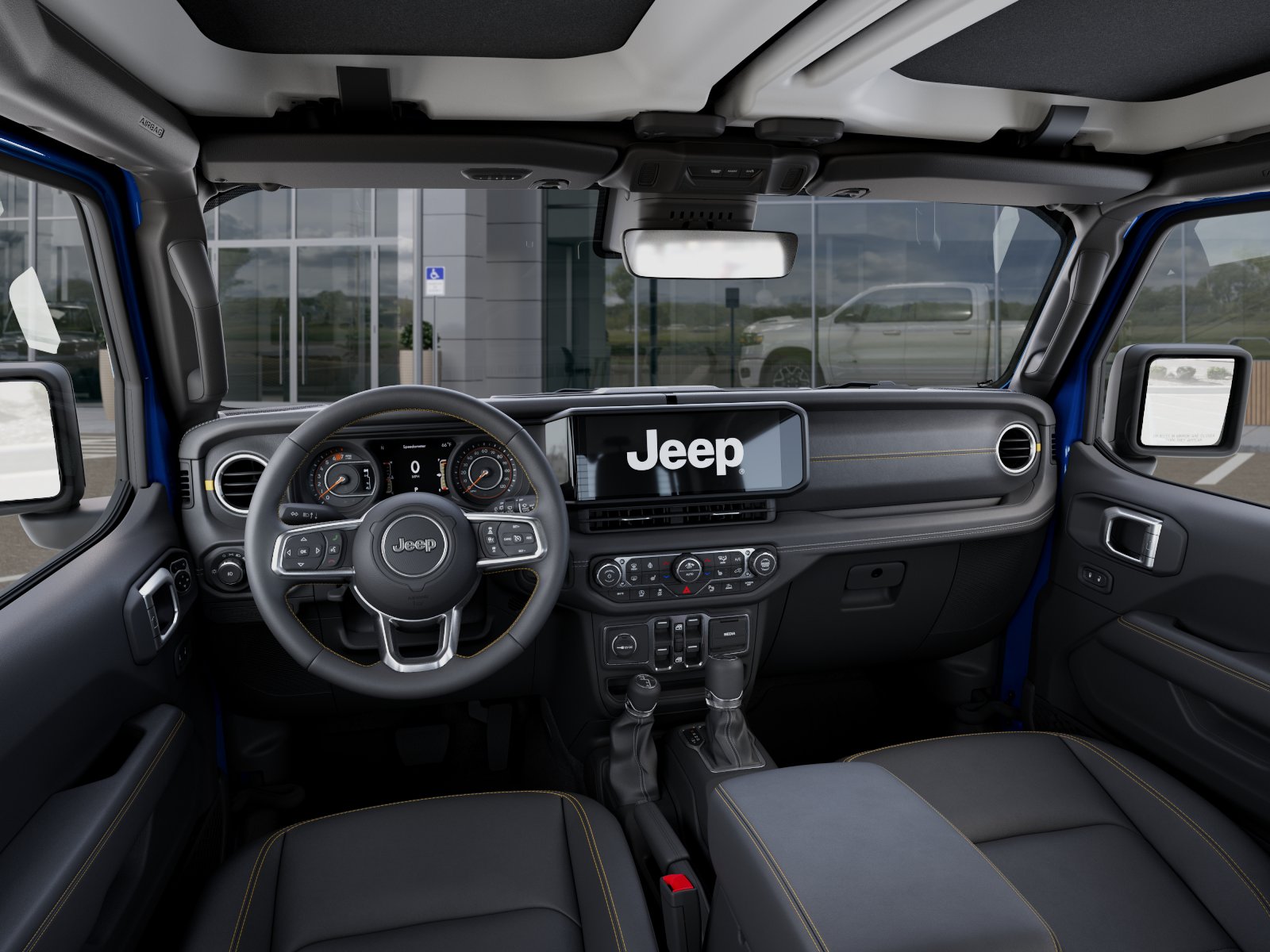 New 2026 Hydro Blue Pearlcoat Jeep Sahara image 14