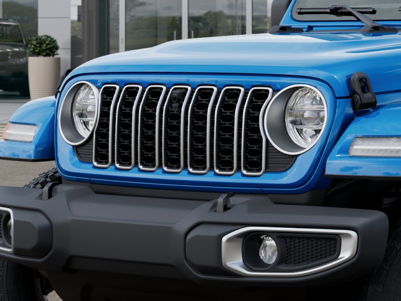 New 2026 Hydro Blue Pearlcoat Jeep Sahara image 11