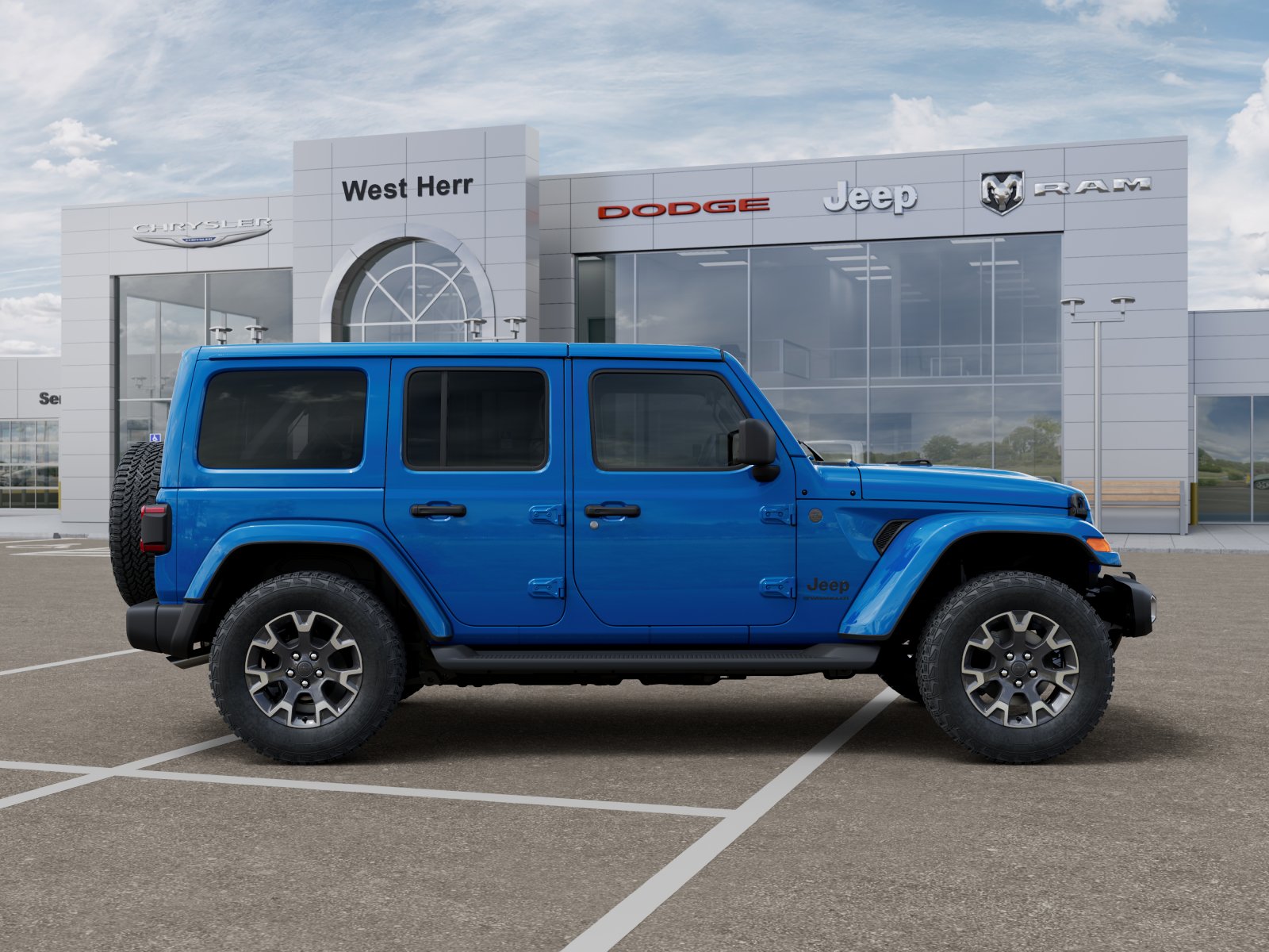 New 2026 Hydro Blue Pearlcoat Jeep Sahara image 21