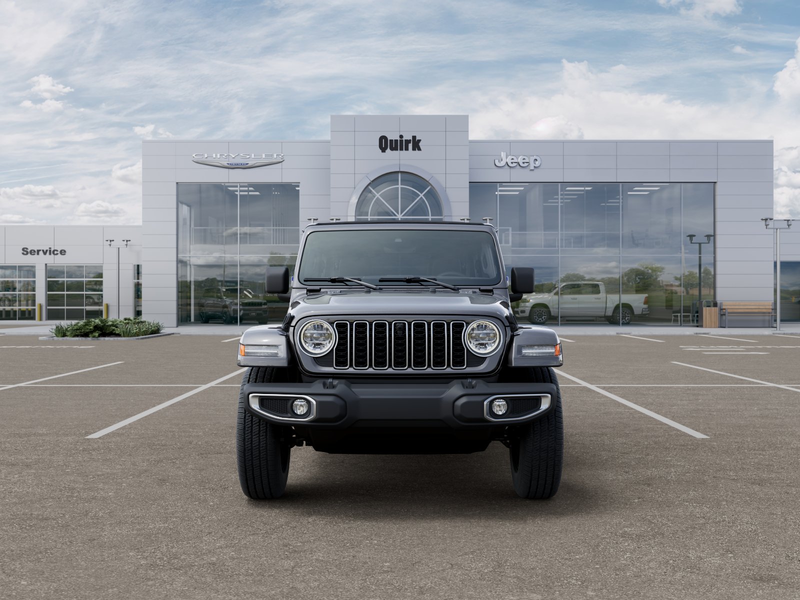 New 2026 Granite Crystal Metallic Clearcoat Jeep Sahara image 32