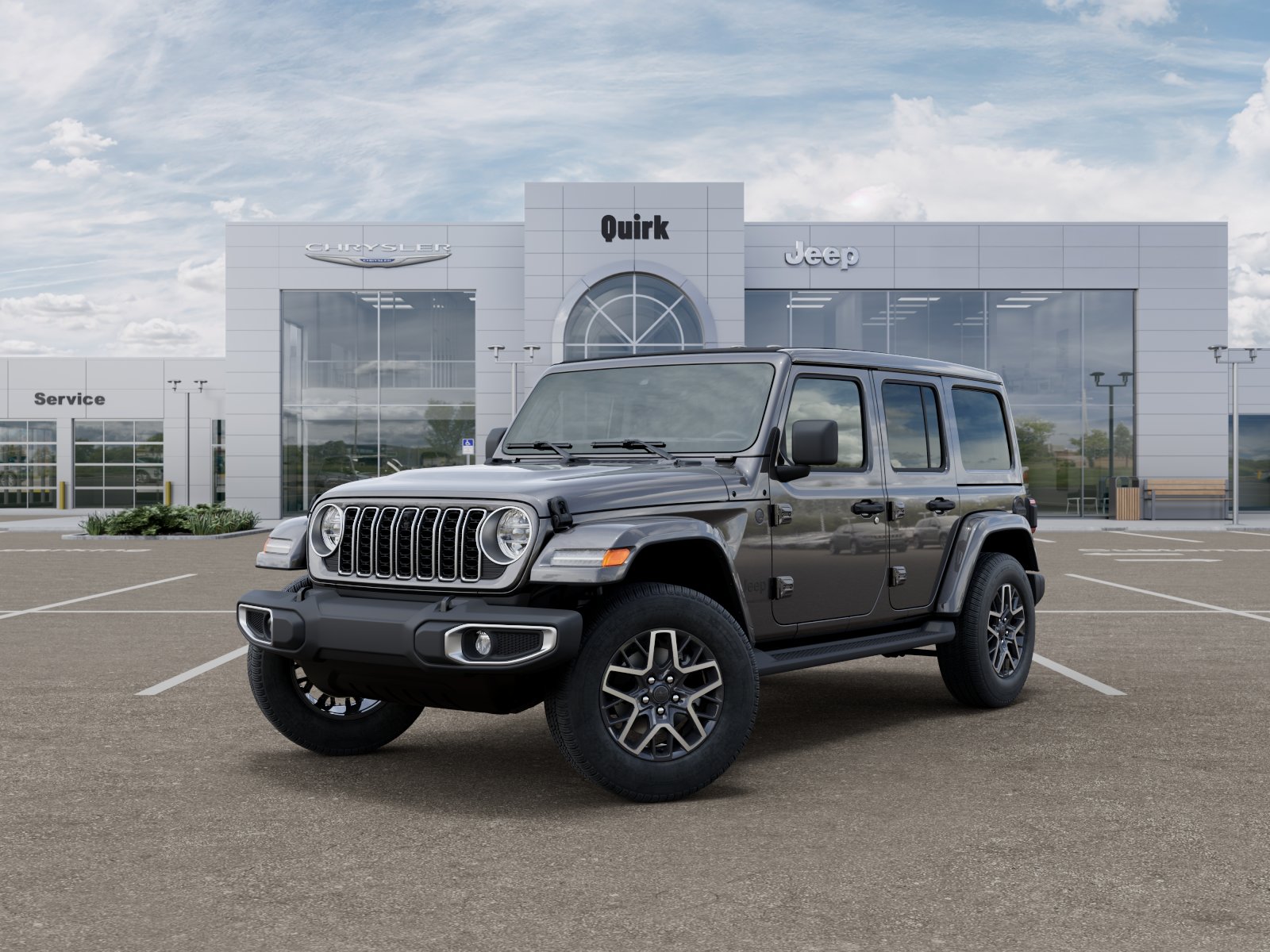 New 2026 Granite Crystal Metallic Clearcoat Jeep Sahara image 27