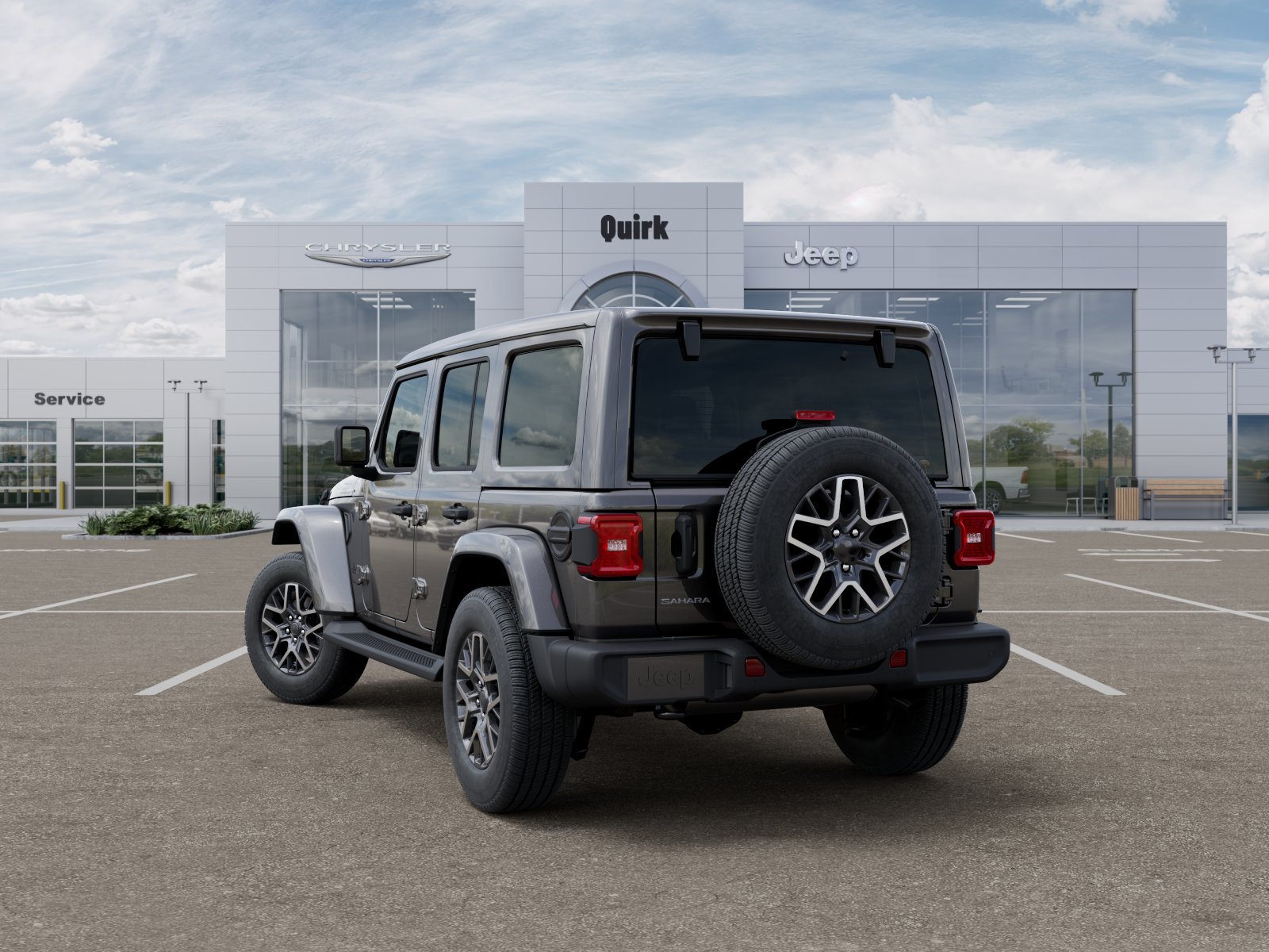 New 2026 Granite Crystal Metallic Clearcoat Jeep Sahara image 29