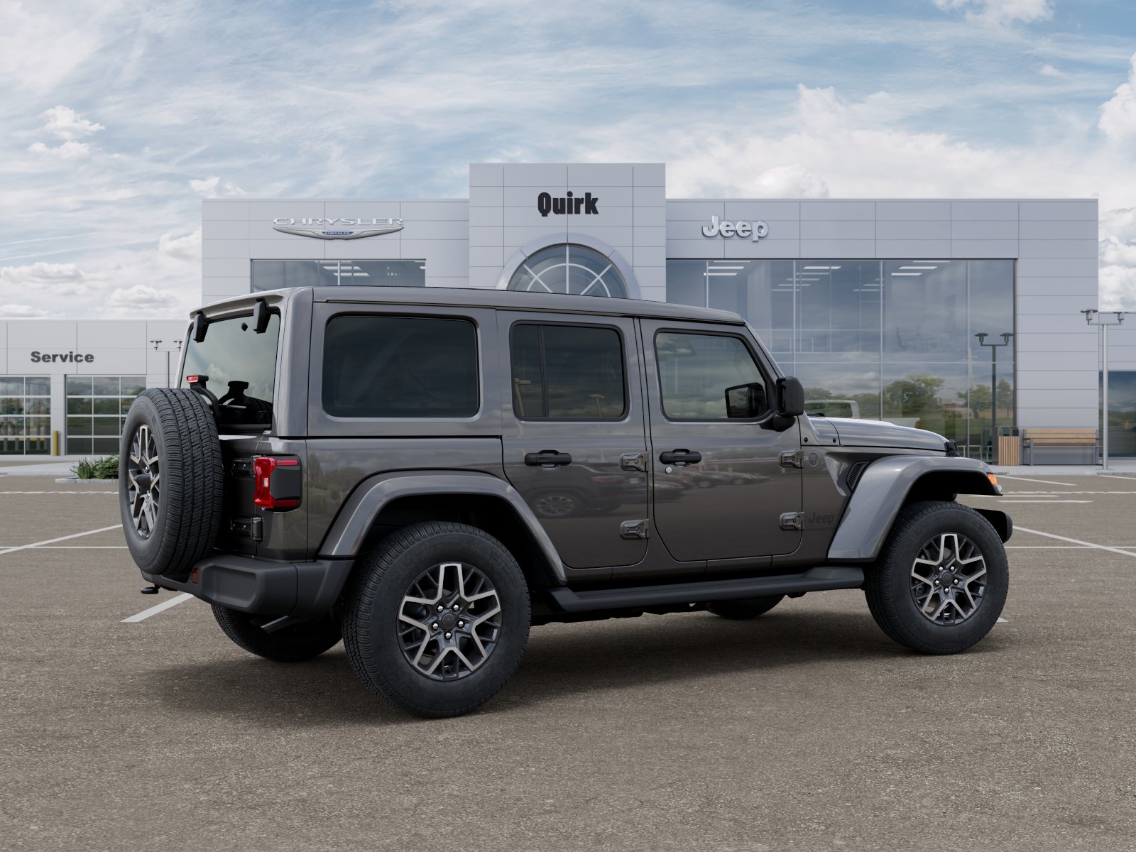 New 2026 Granite Crystal Metallic Clearcoat Jeep Sahara image 30