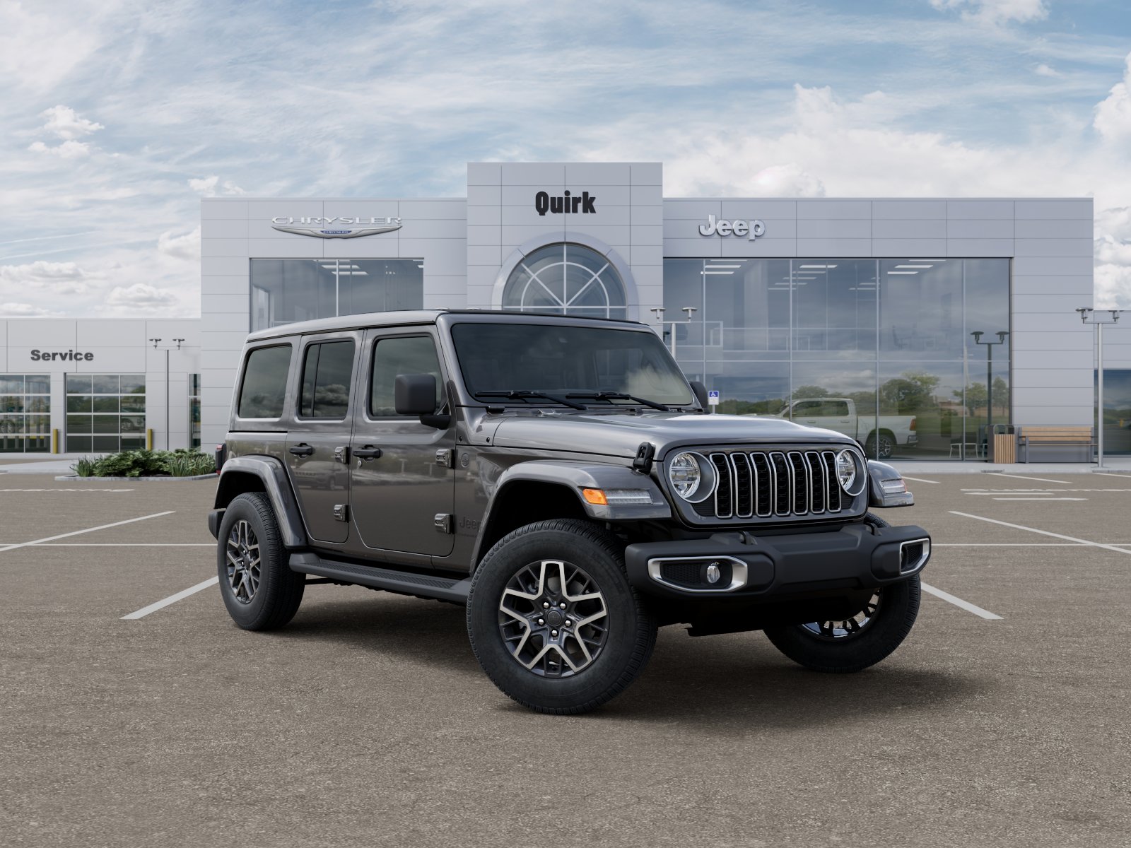 New 2026 Granite Crystal Metallic Clearcoat Jeep Sahara image 31