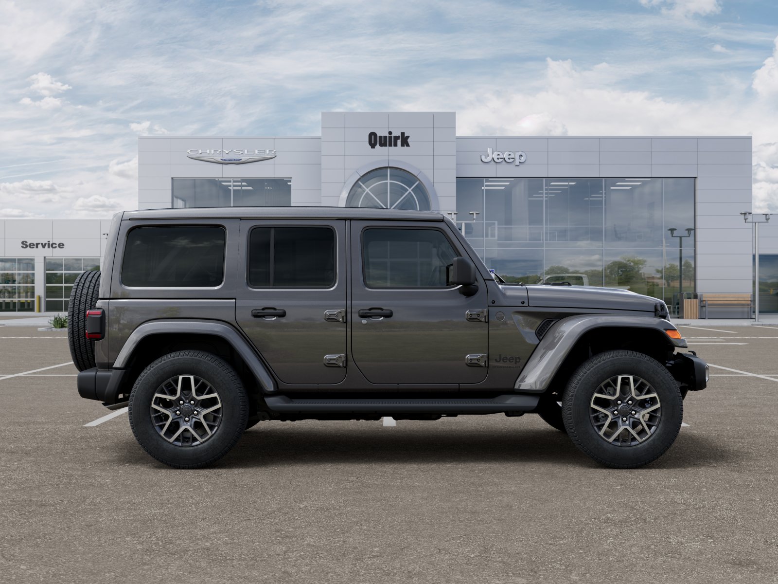 New 2026 Granite Crystal Metallic Clearcoat Jeep Sahara image 47
