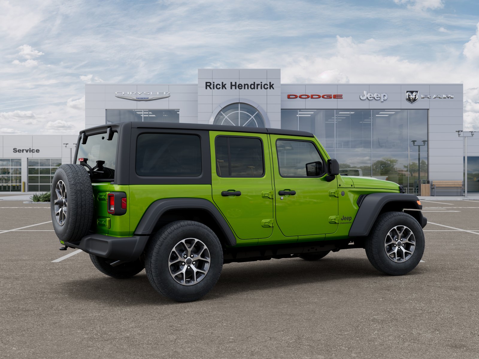New 2026 Mojito Clear-Coat Exterior Paint Jeep Sport S image 39