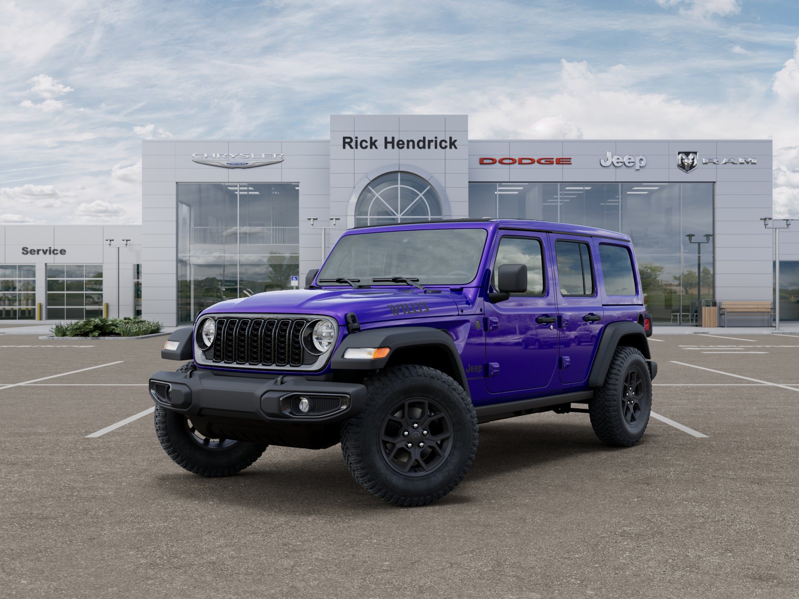 New 2026 Reign Exterior Paint Jeep Willys image 2