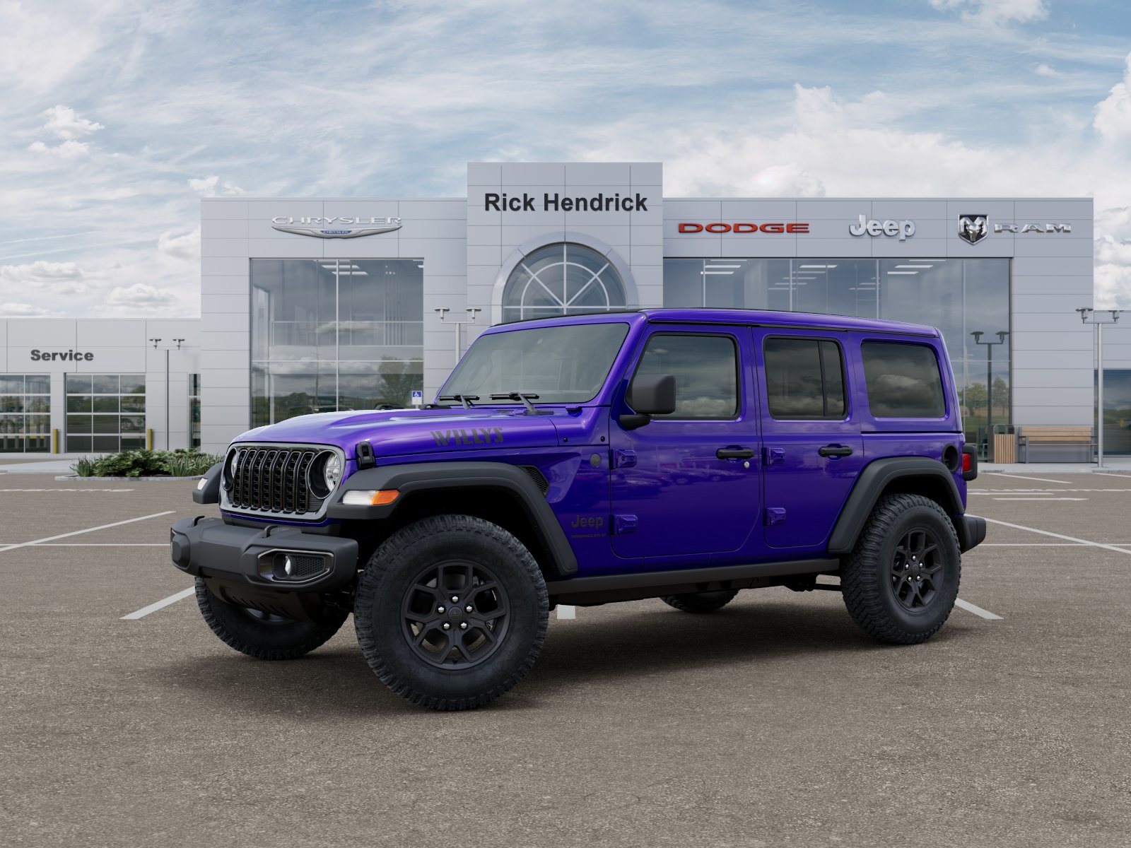 New 2026 Reign Exterior Paint Jeep Willys image 3