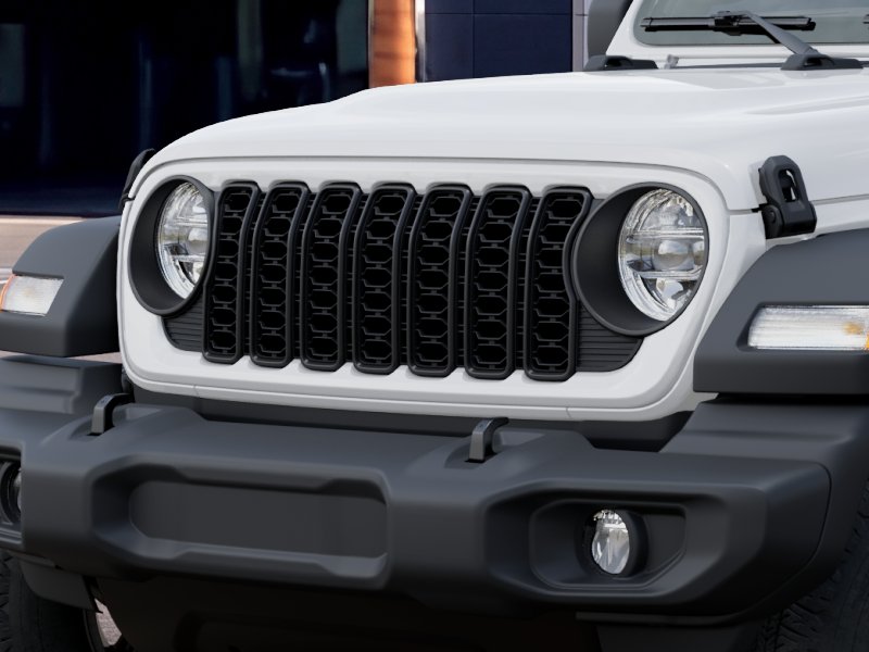 New 2026 Bright White Clear-Coat Exterior Paint Jeep Sport S image 37