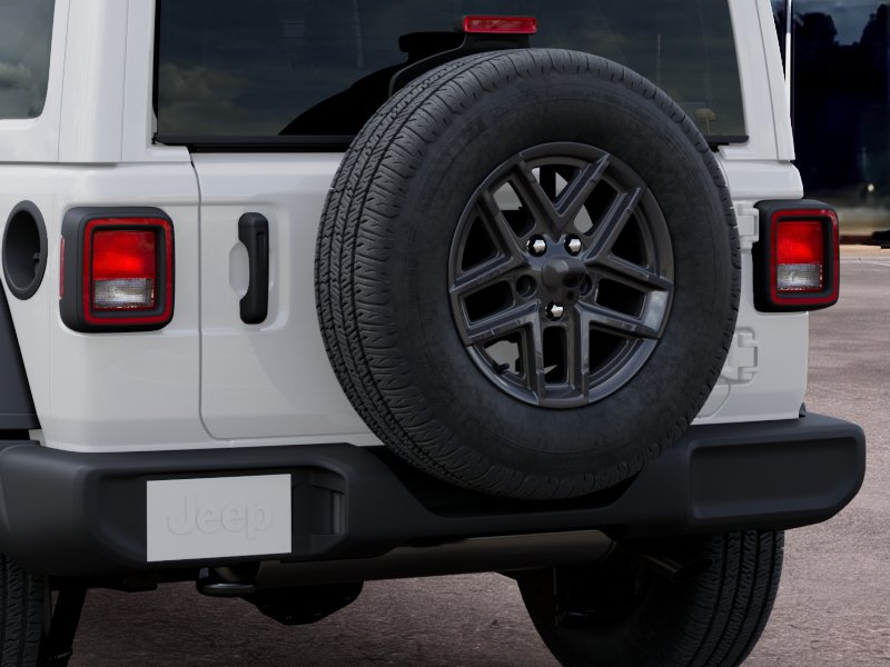 New 2026 Bright White Clear-Coat Exterior Paint Jeep Sport S image 39