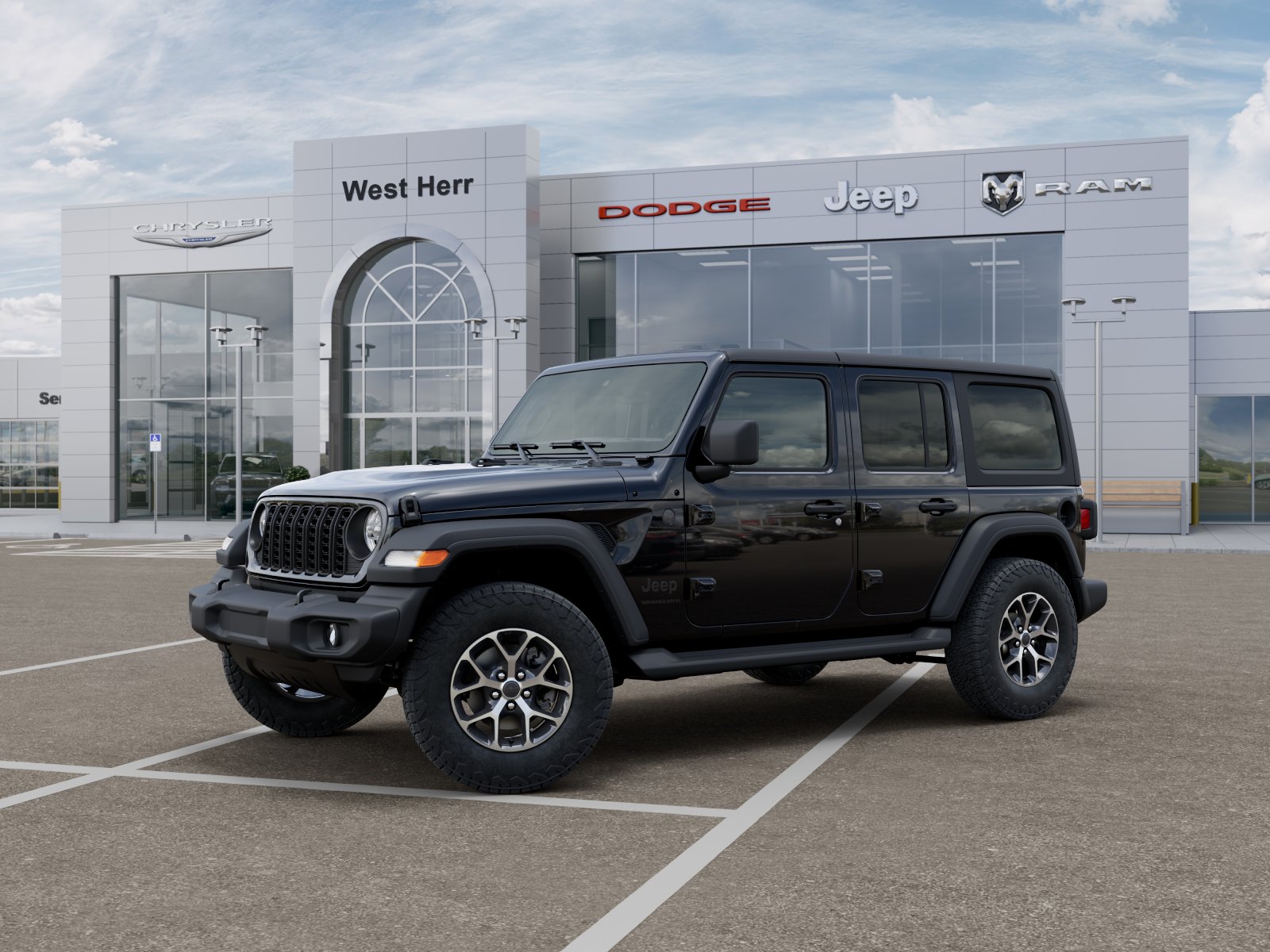 New 2026 Black Clear-Coat Exterior Paint Jeep Sport S image 14