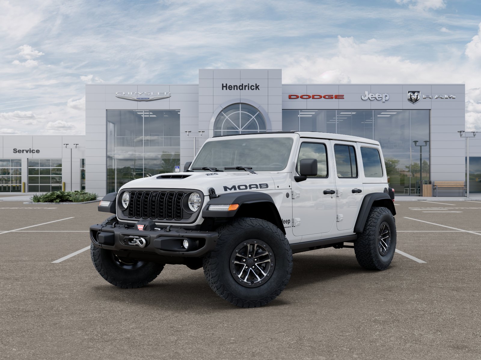 New 2026 Bright White Clearcoat Jeep Moab 392 image 39