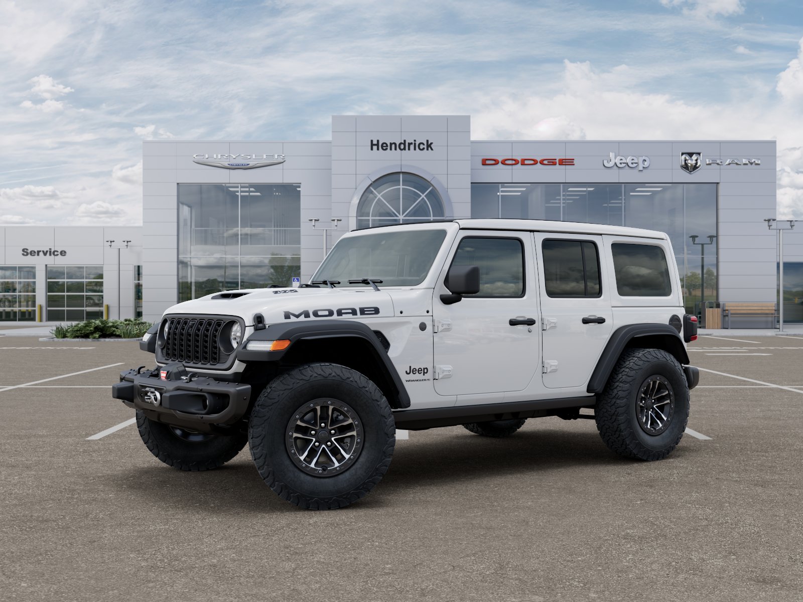 New 2026 Bright White Clearcoat Jeep Moab 392 image 40