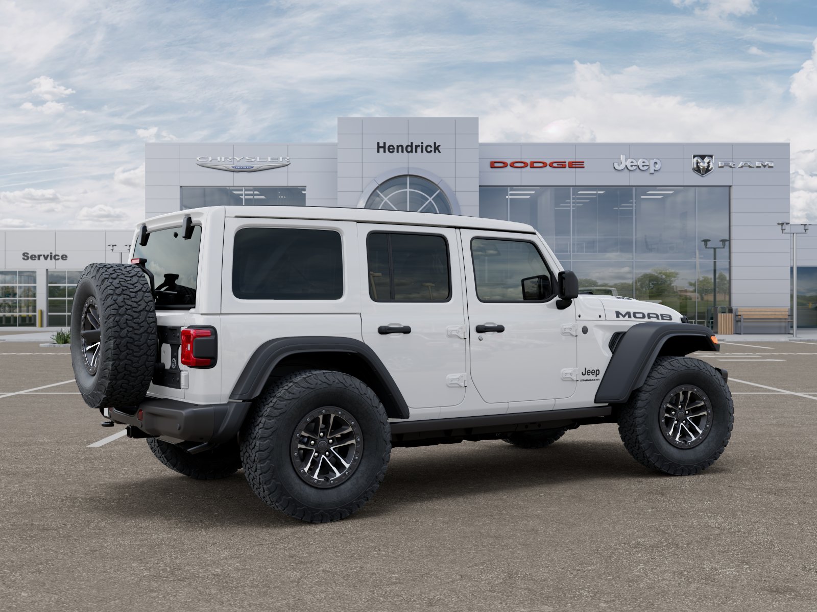 New 2026 Bright White Clearcoat Jeep Moab 392 image 42