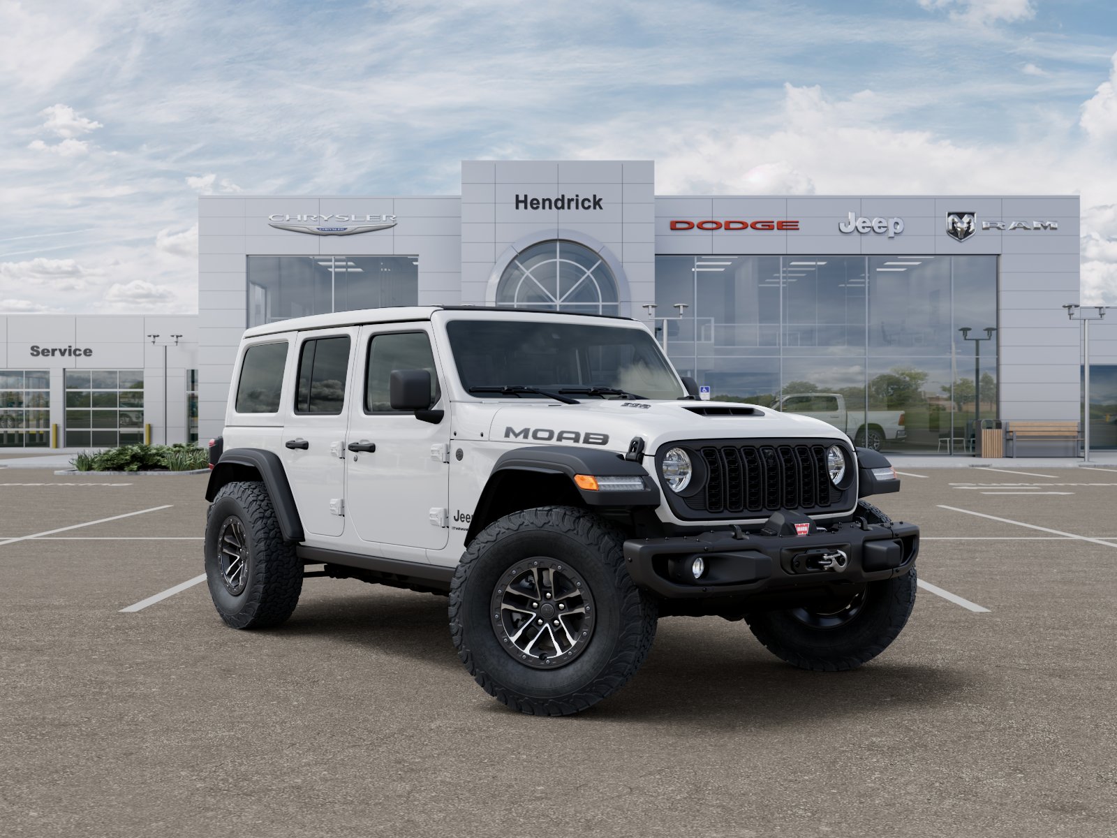 New 2026 Bright White Clearcoat Jeep Moab 392 image 38