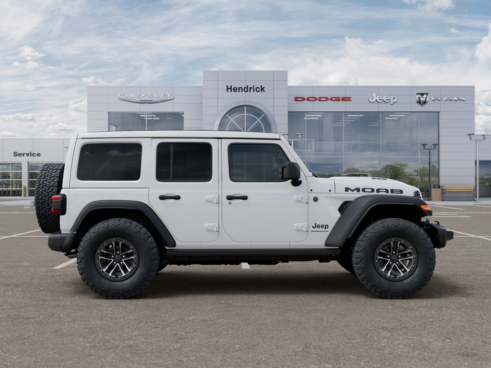 New 2026 Bright White Clearcoat Jeep Moab 392 image 58