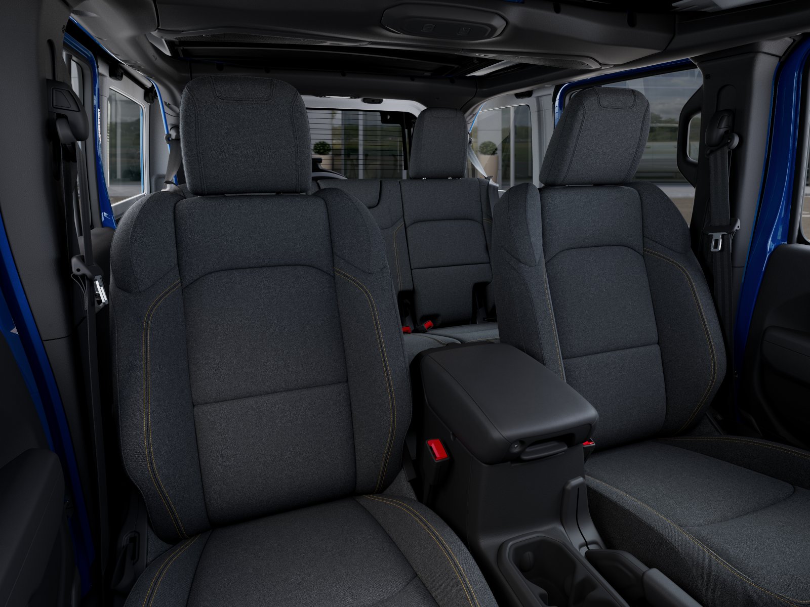 New 2026 Hydro Blue Pearl-Coat Exterior Paint Jeep Sport S image 47
