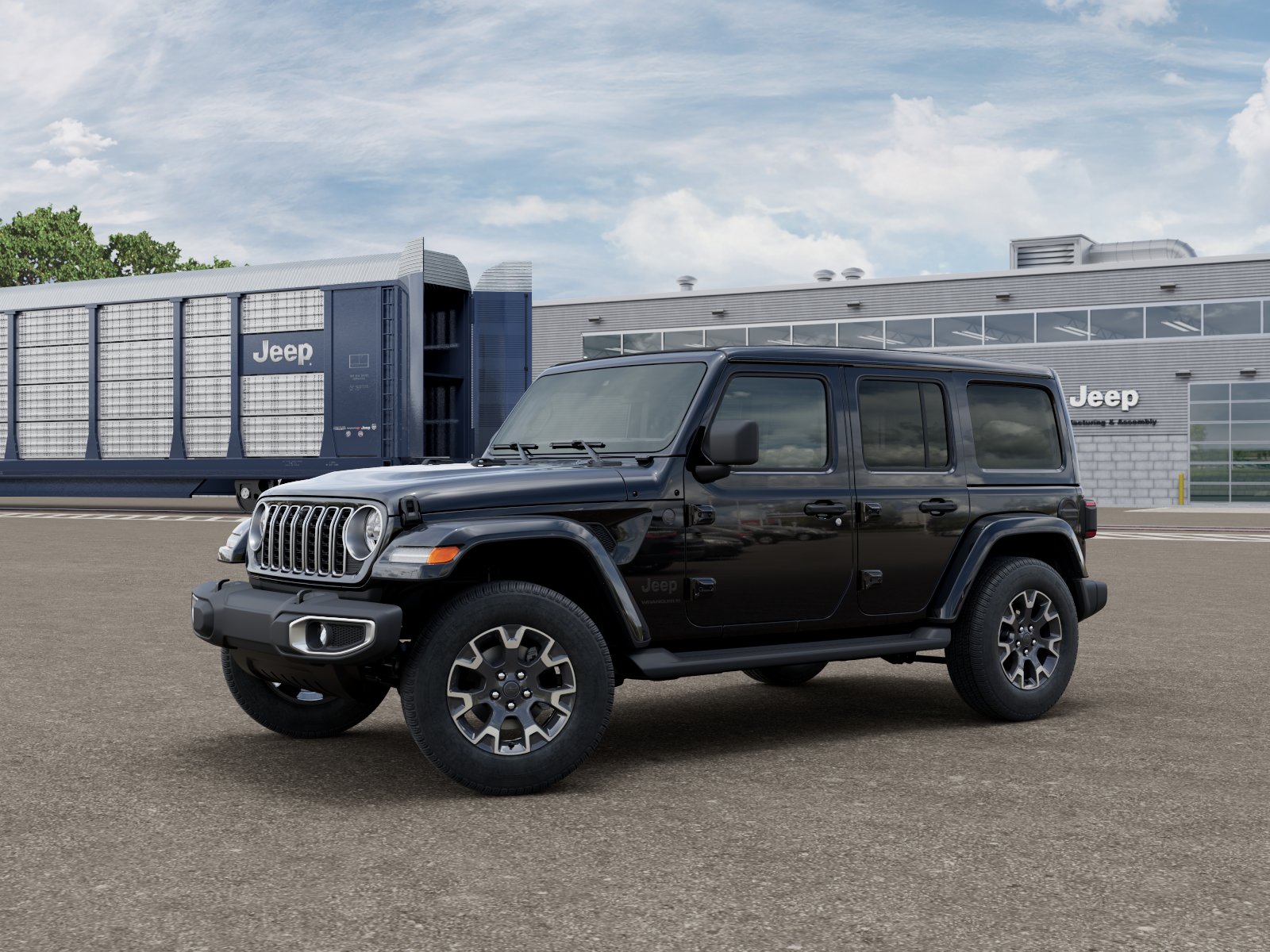 New 2026 Black Clear-Coat Exterior Paint Jeep Sahara image 3