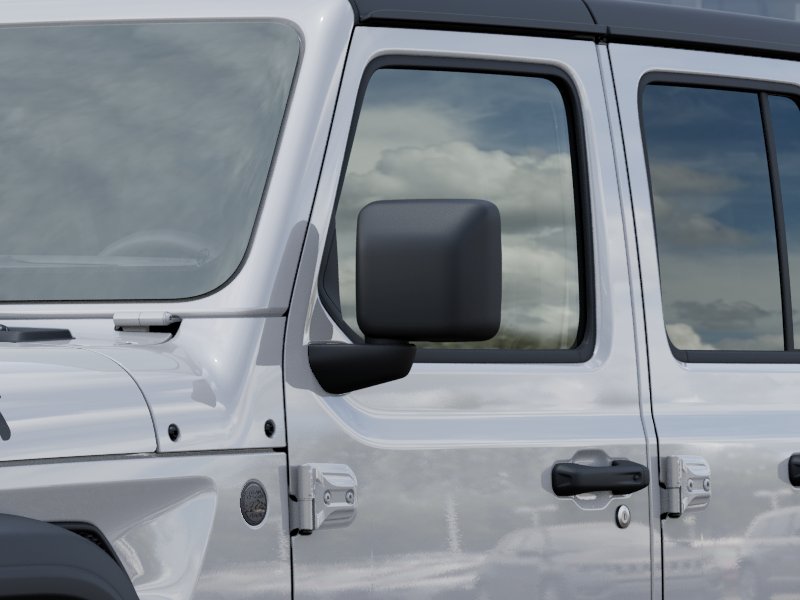 New 2026 Bright White Clear-Coat Exterior Paint Jeep WRANGLER 4-DOOR WILLYS image 112