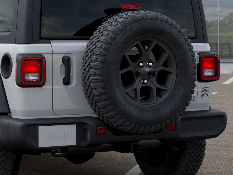 New 2026 Bright White Clear-Coat Exterior Paint Jeep WRANGLER 4-DOOR WILLYS image 113