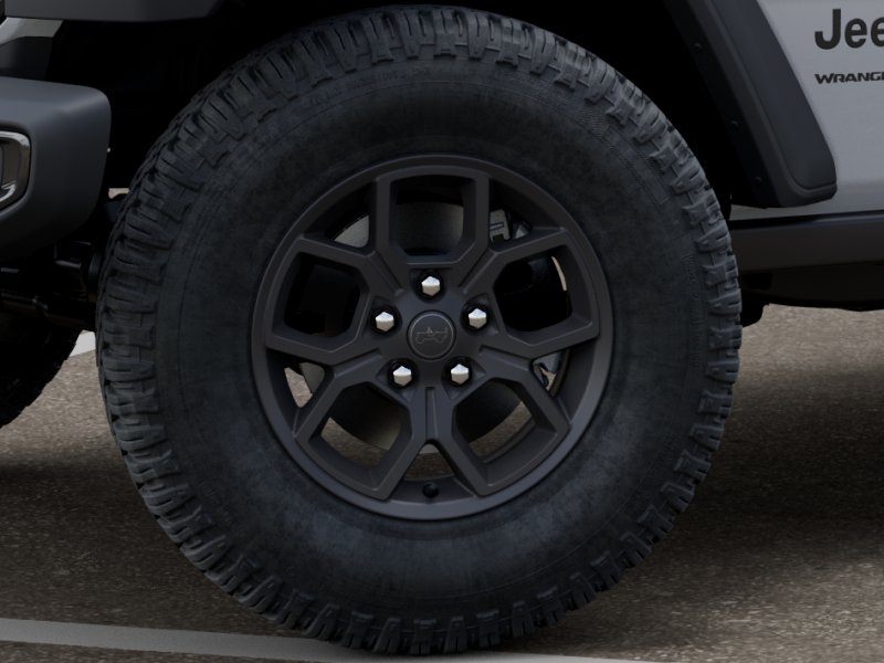 New 2026 Bright White Clear-Coat Exterior Paint Jeep WRANGLER 4-DOOR WILLYS image 108