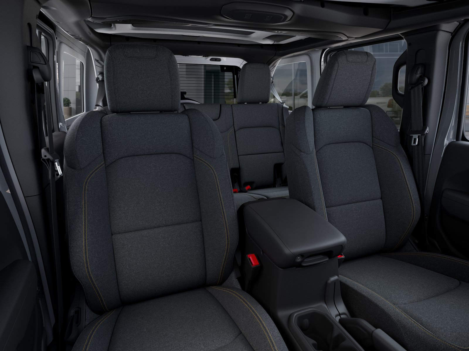 New 2026 Bright White Clear-Coat Exterior Paint Jeep WRANGLER 4-DOOR WILLYS image 116