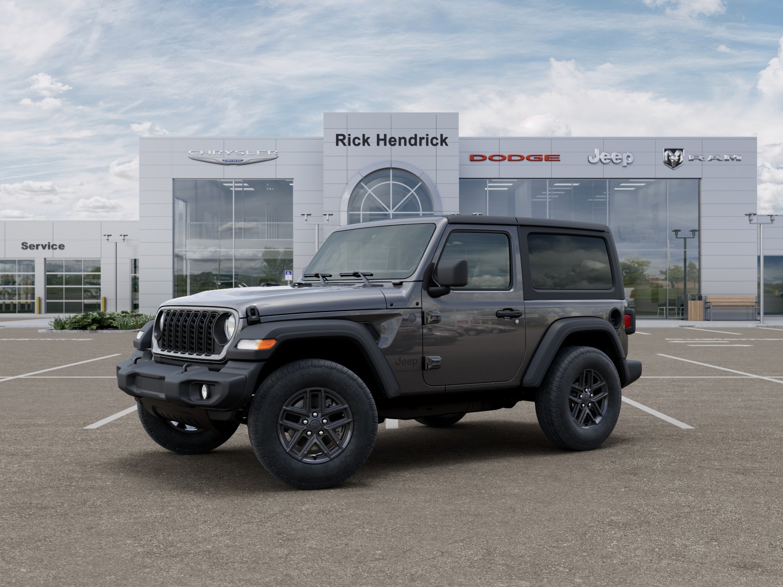 New 2026 Granite Crystal Metallic Clear-Coat Exterior Paint Jeep Sport image 37