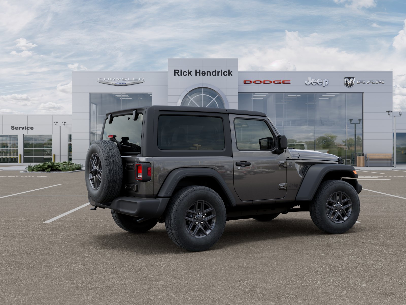 New 2026 Granite Crystal Metallic Clear-Coat Exterior Paint Jeep Sport image 39