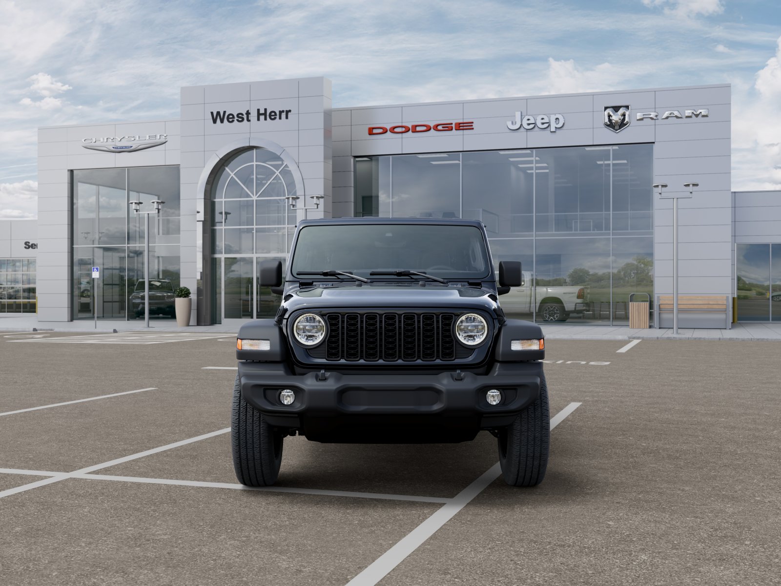 New 2026 Black Clearcoat Jeep Sport S image 6