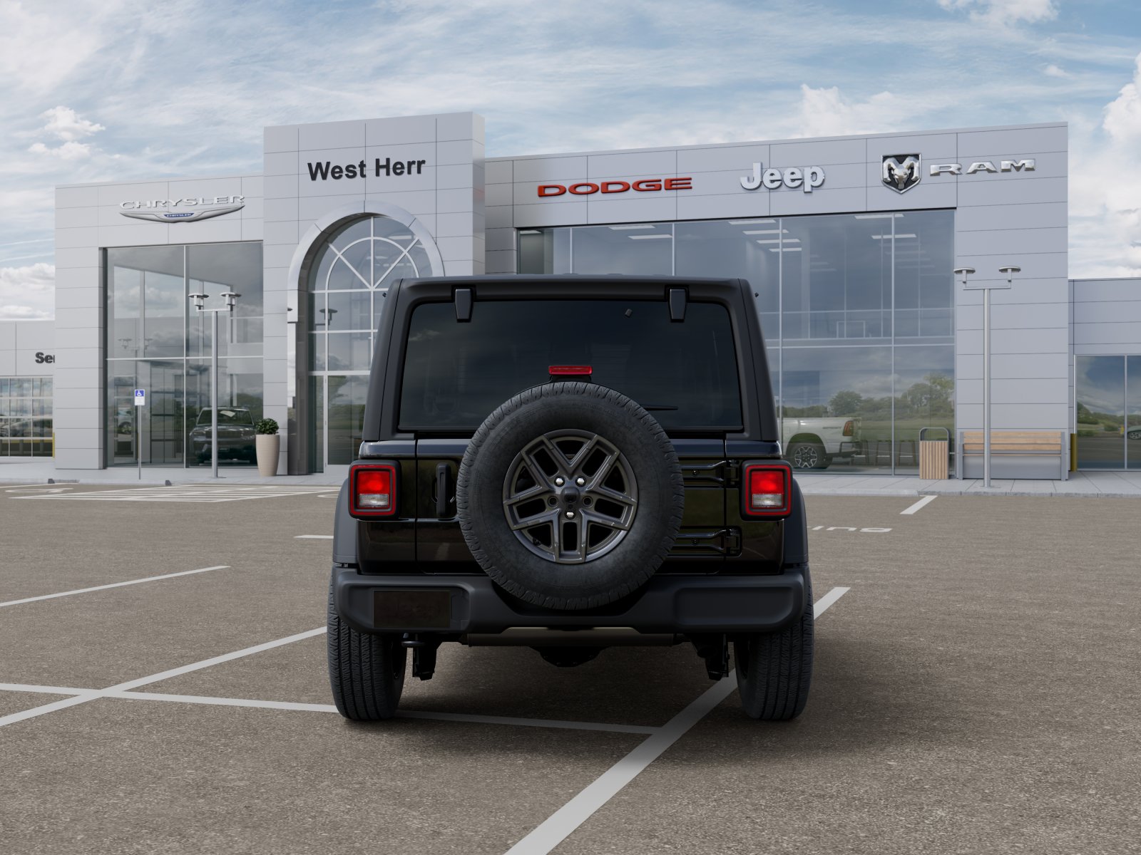 New 2026 Black Clearcoat Jeep Sport S image 7