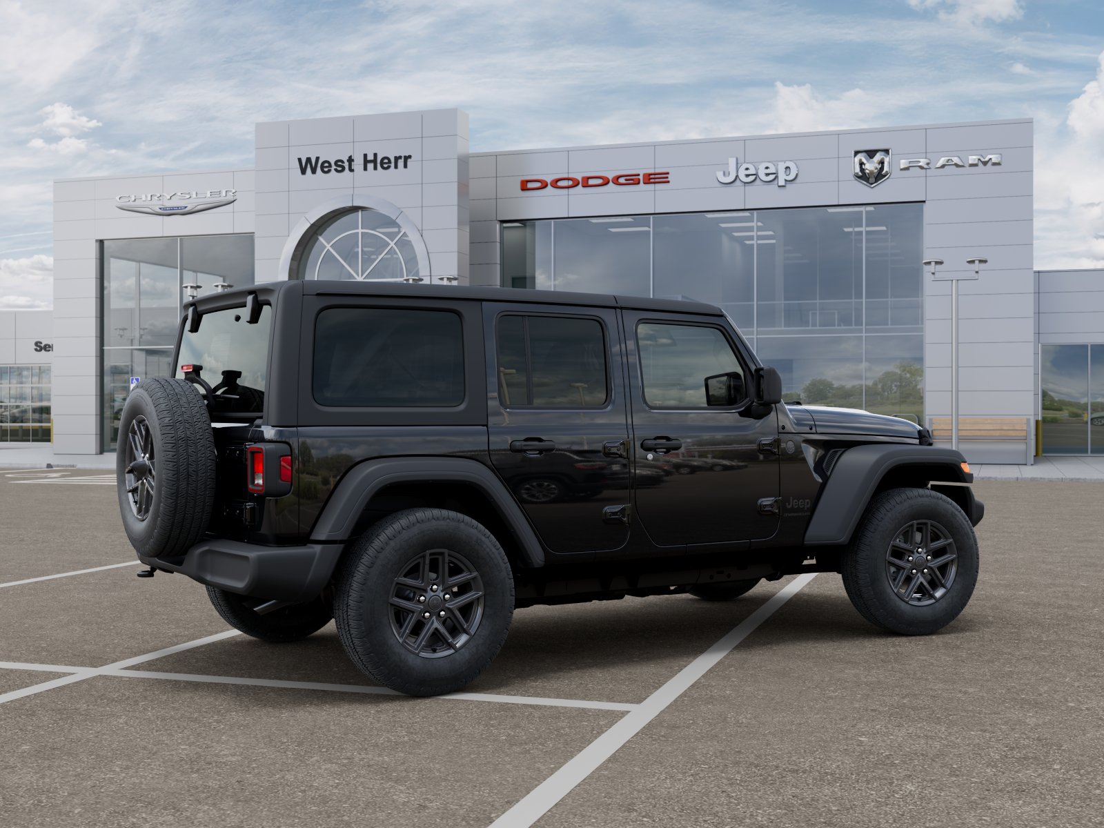 New 2026 Black Clearcoat Jeep Sport S image 4