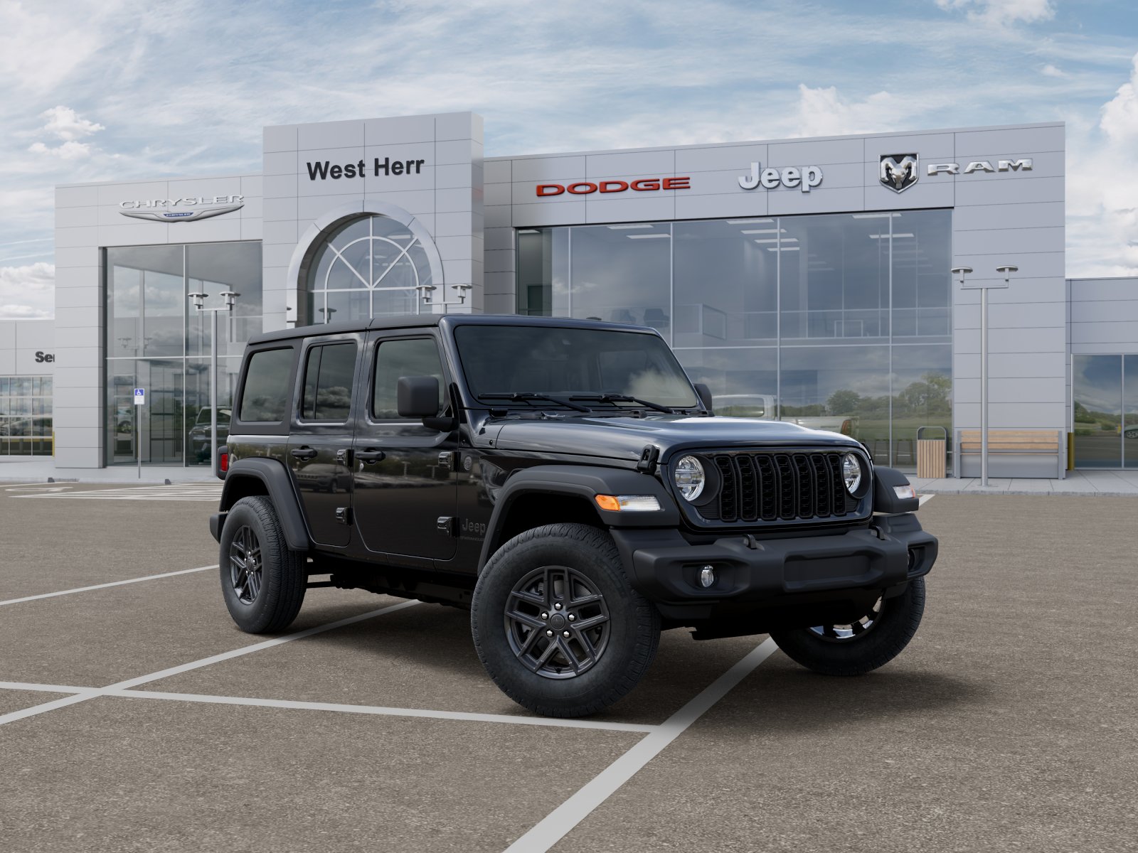 New 2026 Black Clearcoat Jeep Sport S image 5