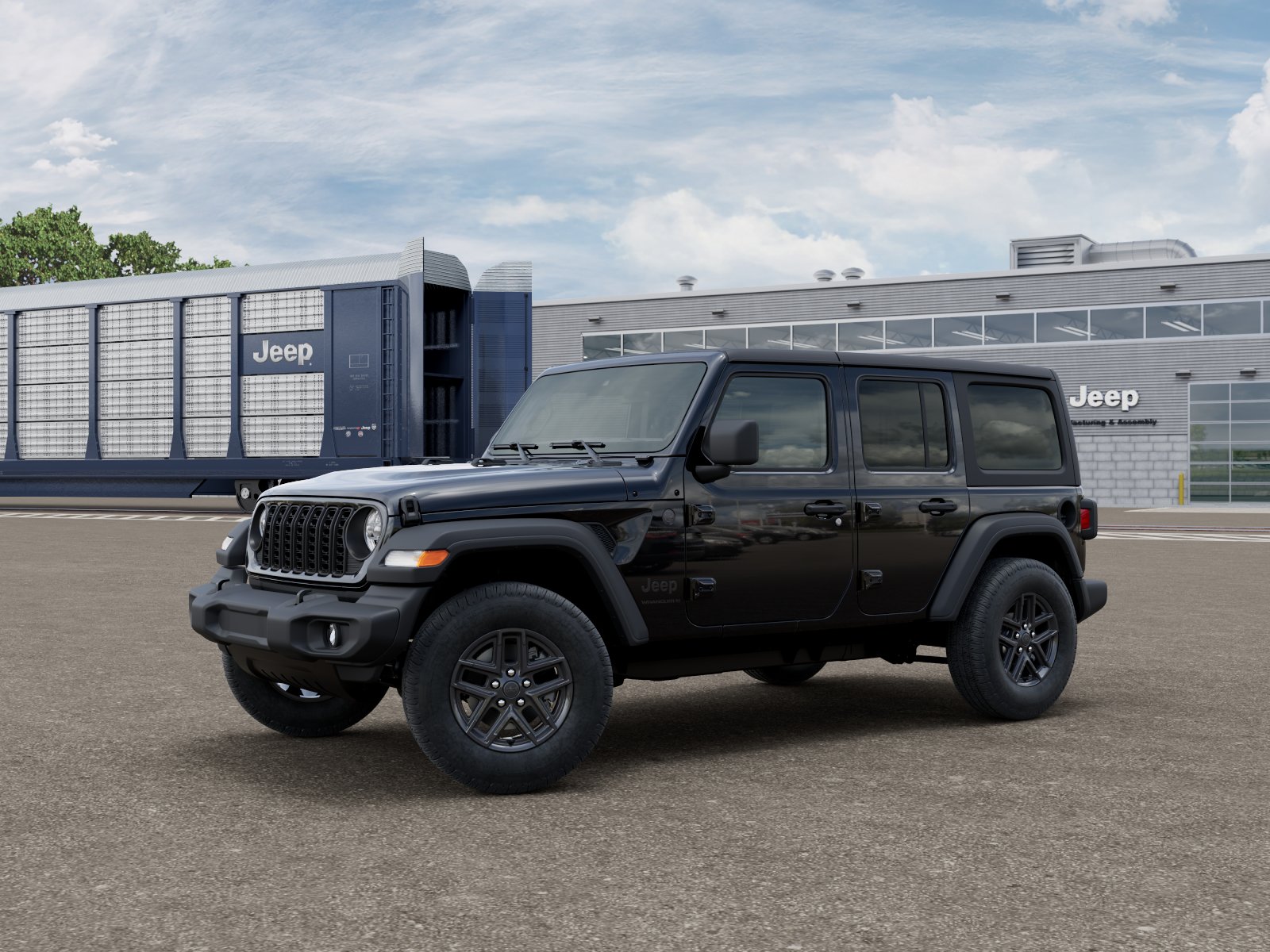 New 2026 Black Clearcoat Jeep Sport S image 28