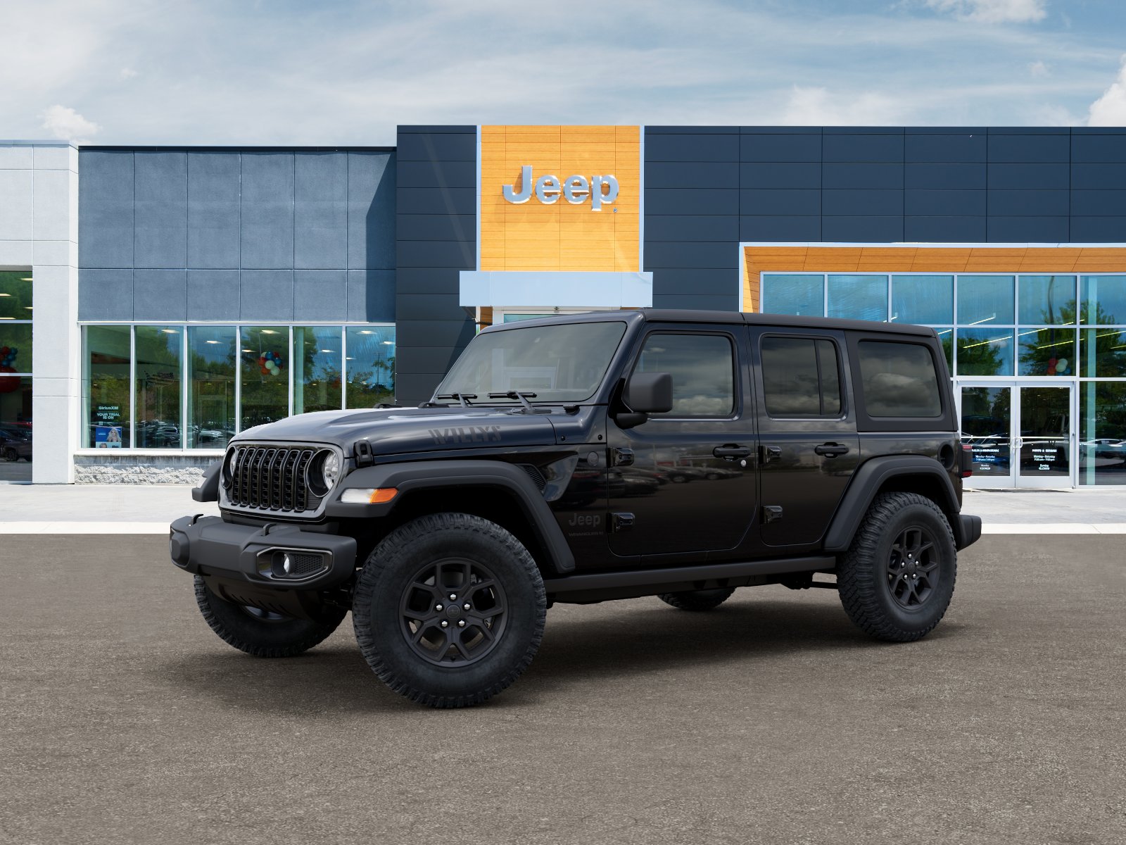 New 2026 Black Clearcoat Jeep Willys image 28