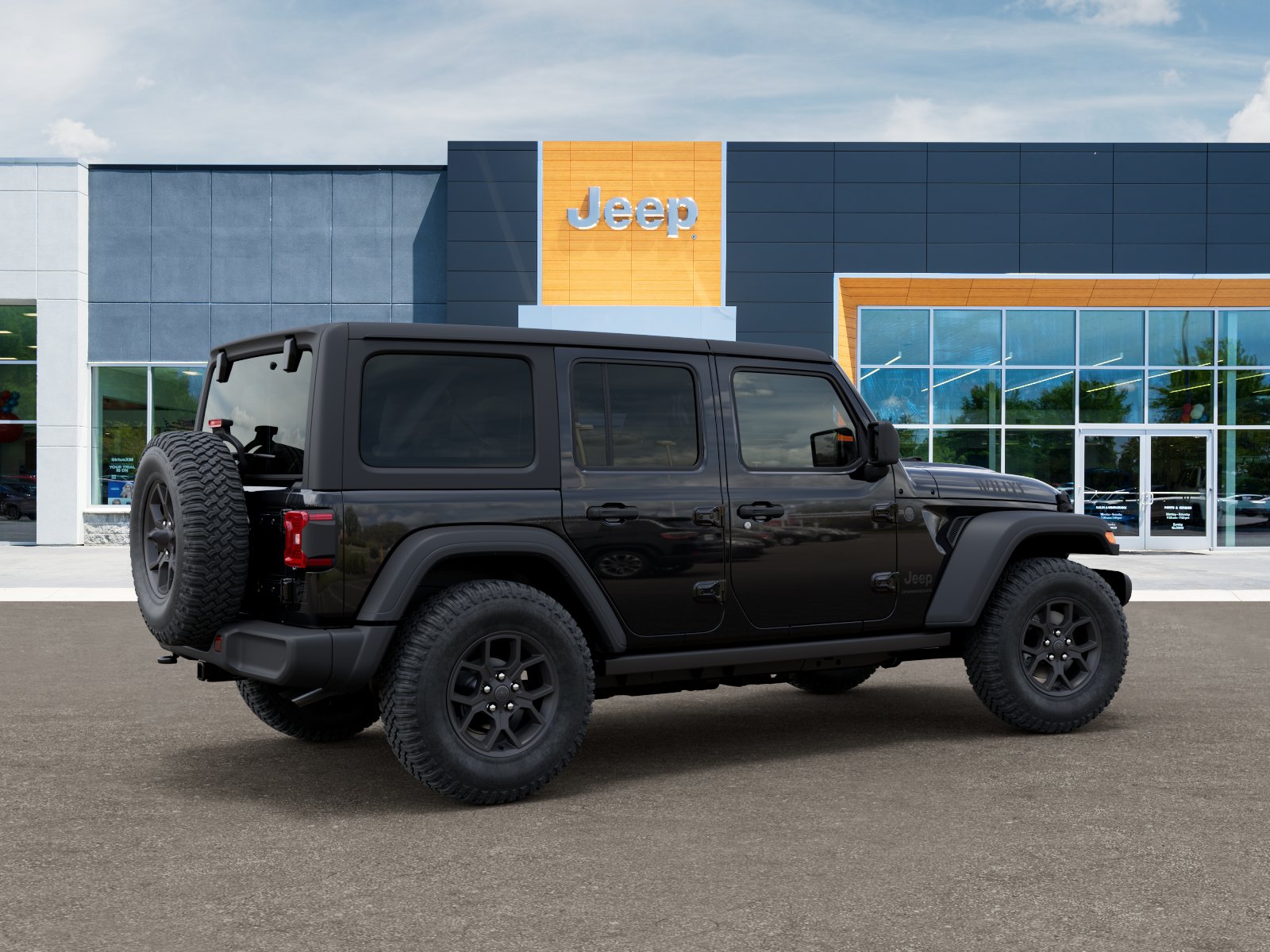 New 2026 Black Clearcoat Jeep Willys image 30