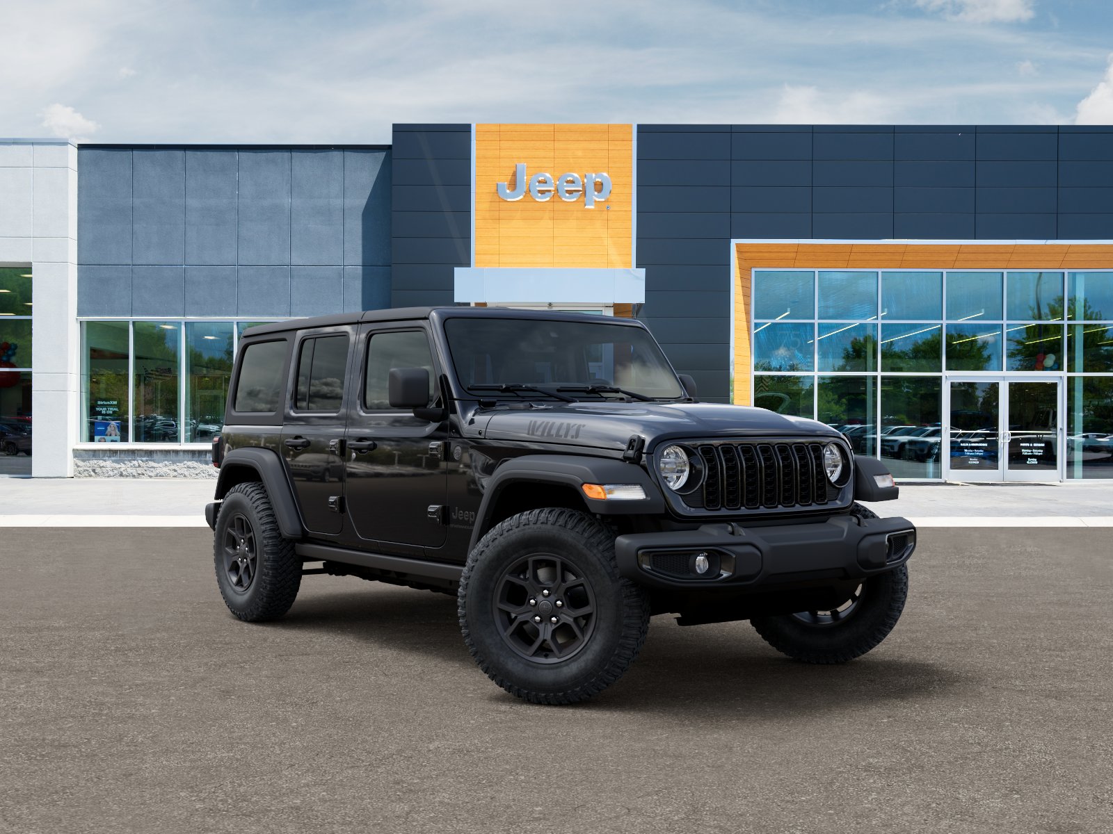 New 2026 Black Clearcoat Jeep Willys image 31