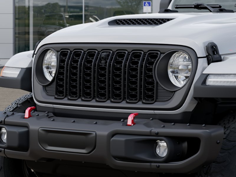 New 2026 Bright White Clear-Coat Exterior Paint Jeep Rubicon X image 48