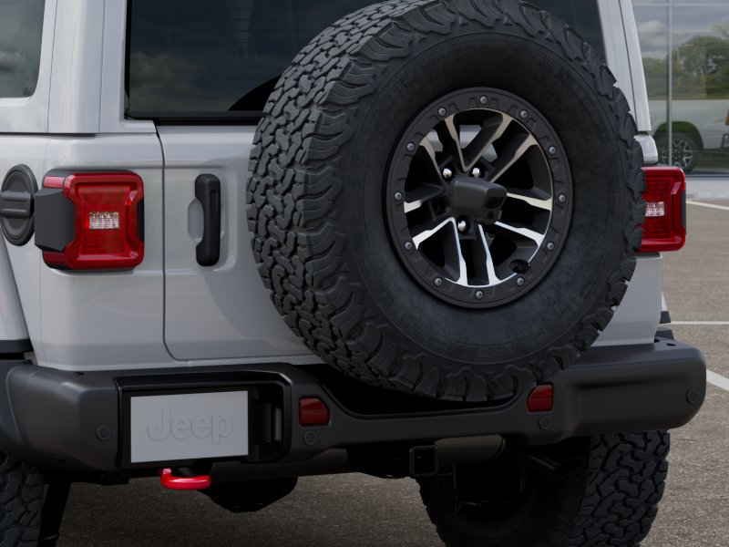 New 2026 Bright White Clear-Coat Exterior Paint Jeep Rubicon X image 50