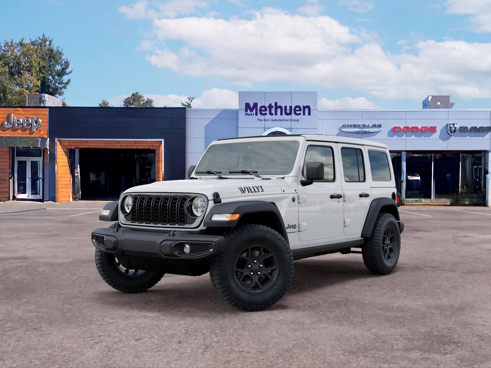 New 2026 Bright White Clearcoat Jeep Willys image 16