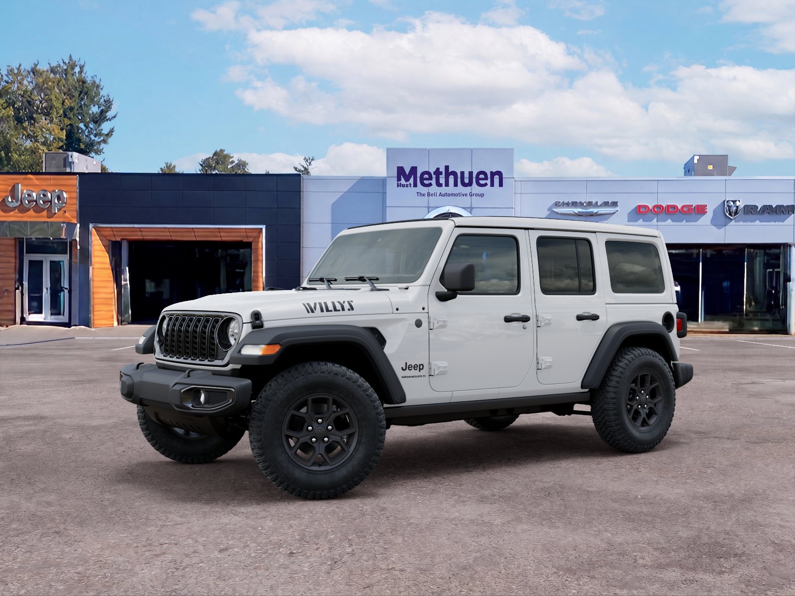 New 2026 Bright White Clearcoat Jeep Willys image 17