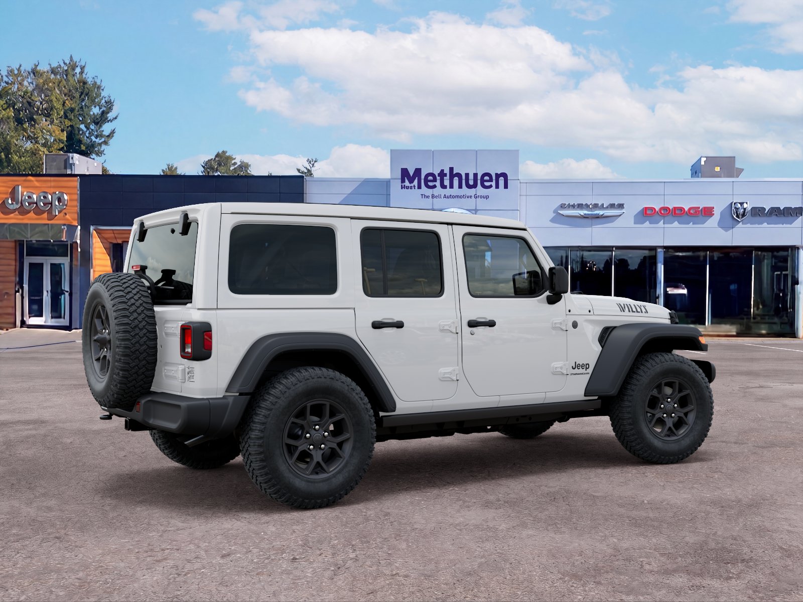 New 2026 Bright White Clearcoat Jeep Willys image 19